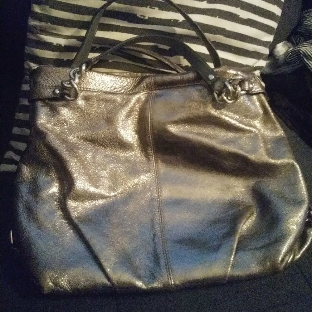 Metallic Coach bag - Picture 2 of 5